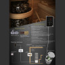 Электрическая печь SAWO PHOENIX PNX3-90Ni2-P (9 кВт, нержавейка, выносной пульт, напольная, встроенный блок мощности)